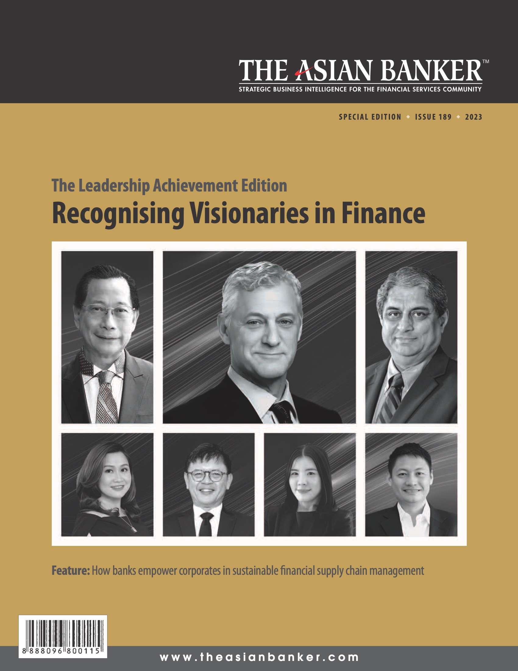 The Leadership Achievement Edition Recognising Visionaries in Finance