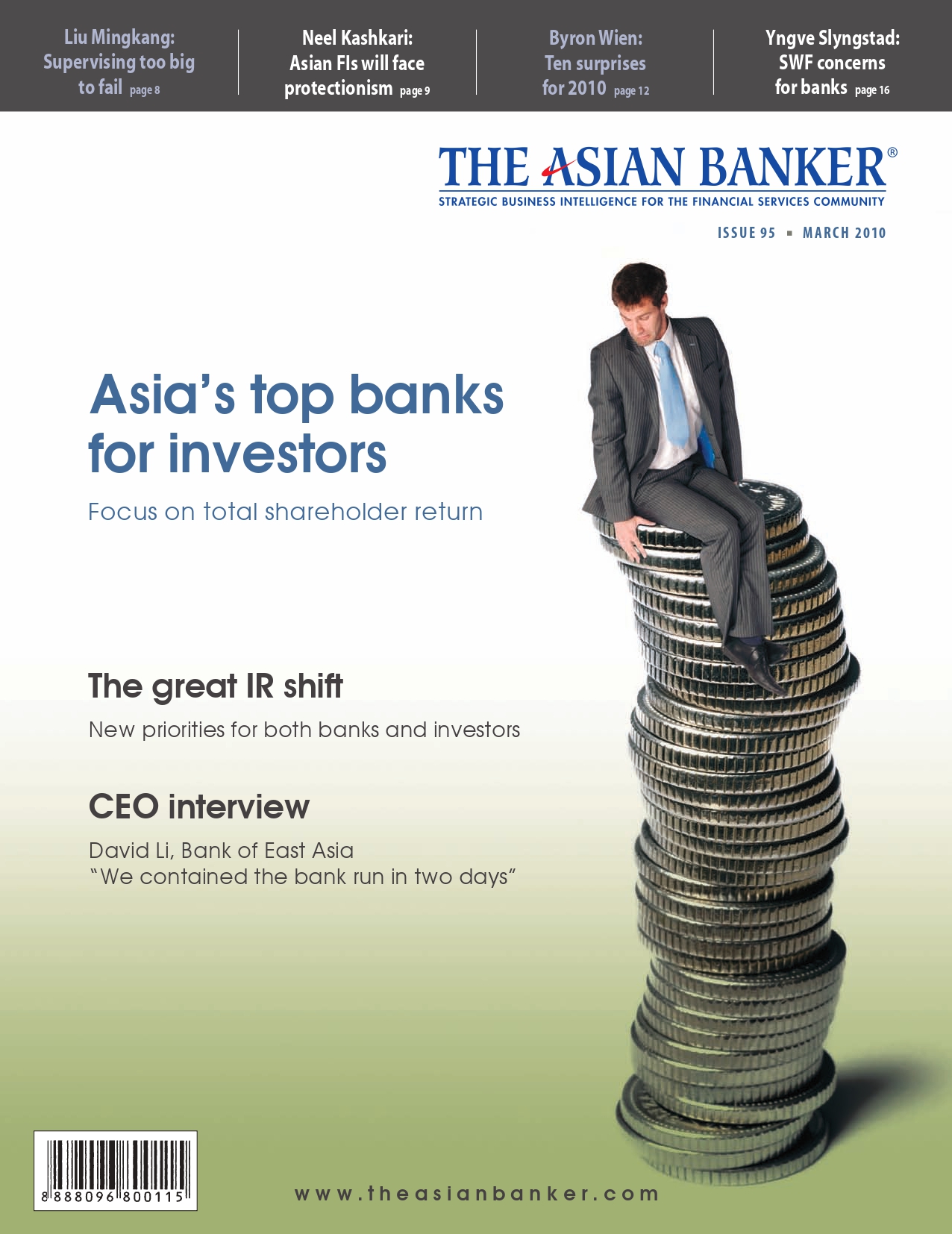 Asia's top banks for investors 