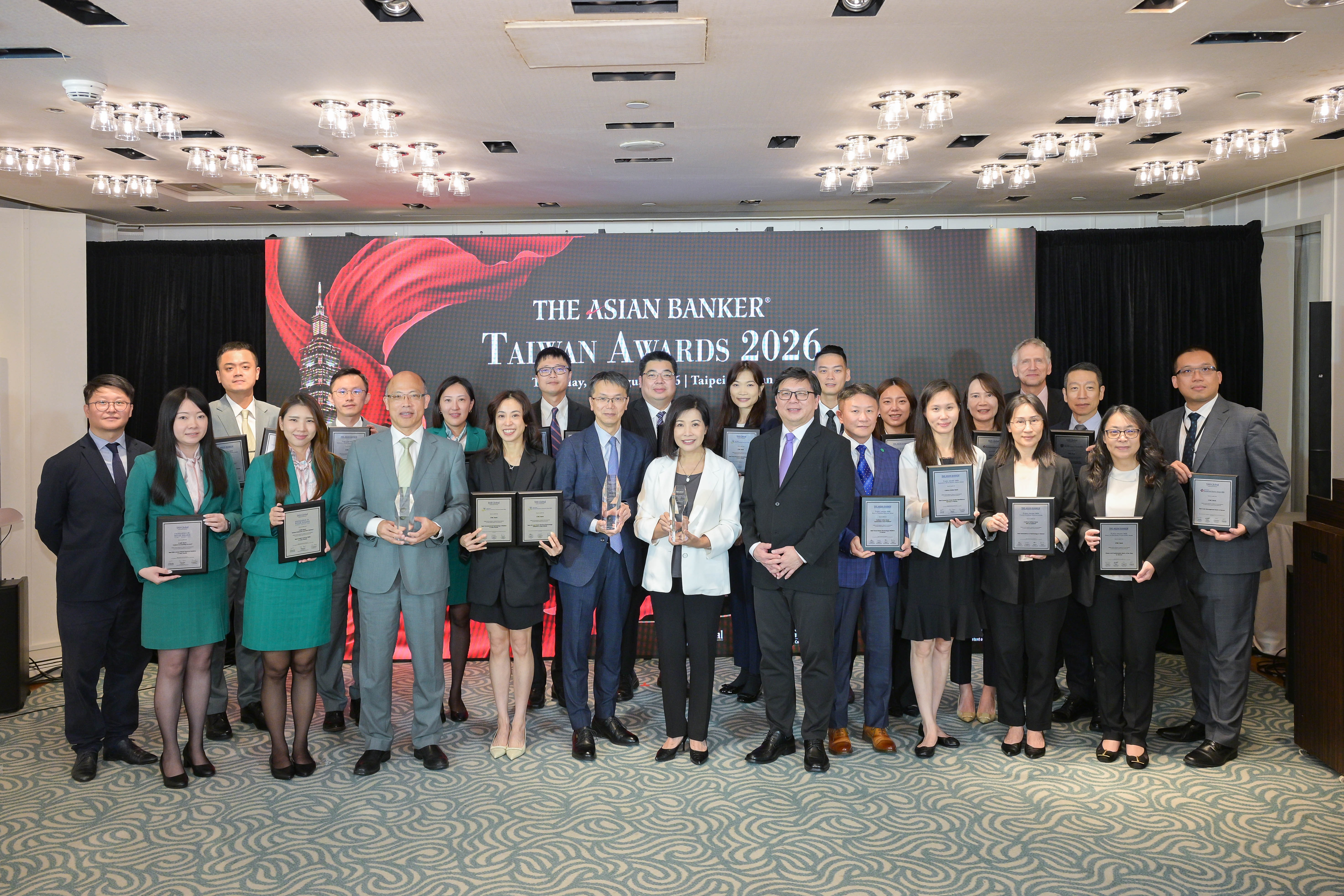 The Asian Banker Taiwan Awards 2026 highlight banking leadership, sustainable finance and digital innovation