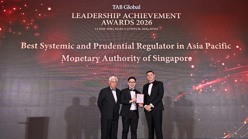 MAS awarded Best Systemic and Prudential Regulator in Asia Pacific for market-shaping leadership and digital asset integrity 